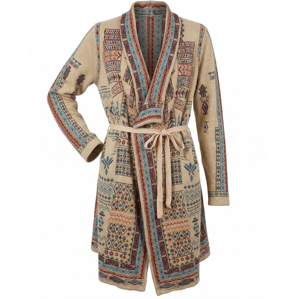 JOHNNY WAS Biya Embroidered Cardigan
Size XS Sample Piece with No Tags